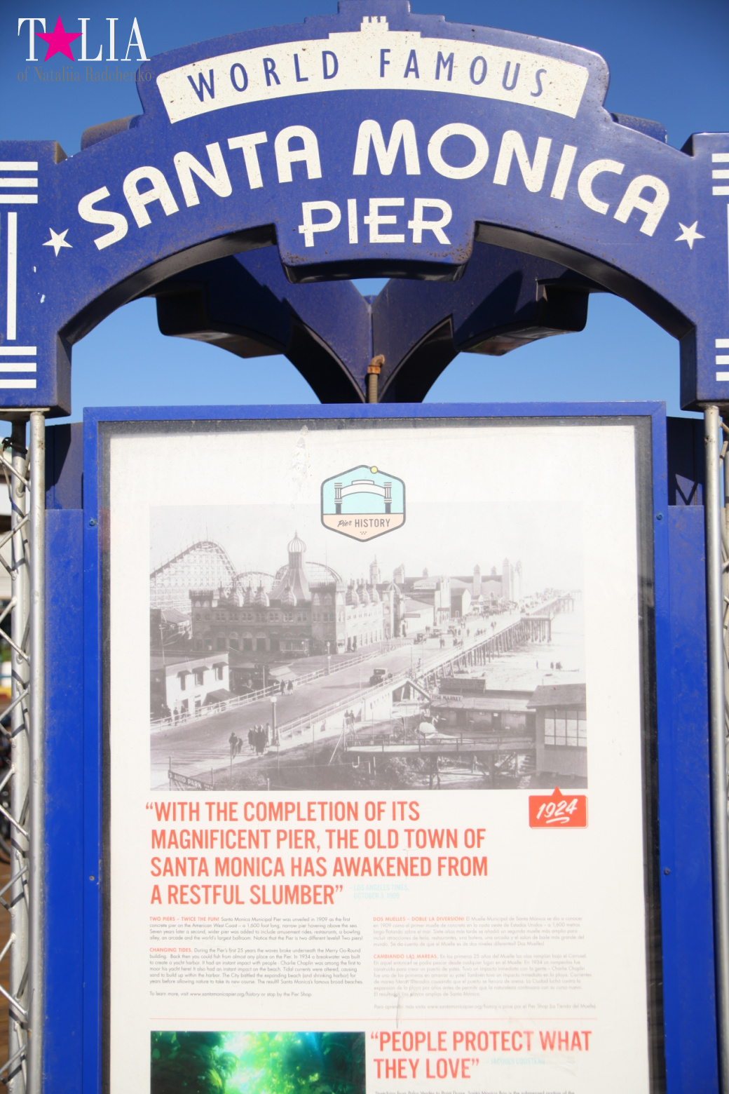 Santa Monica Pier in Los Angeles